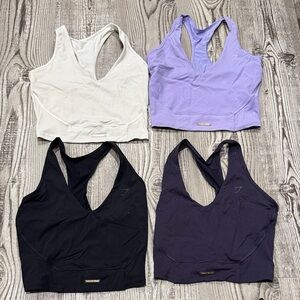 Gymshark X Whitney Simmons Athletic Set of 4 Crop Tops